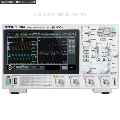n____S - ❗ DHO814 Digital Oscilloscope 100MHz 12-bit 1.25 GSa/s
〽️ Cena: 499.99 USD
➡...