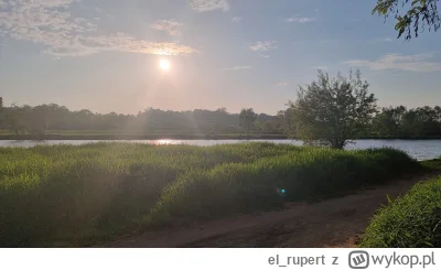 el_rupert - Wisła i zbliżający się zachód słońca w Tyńcu