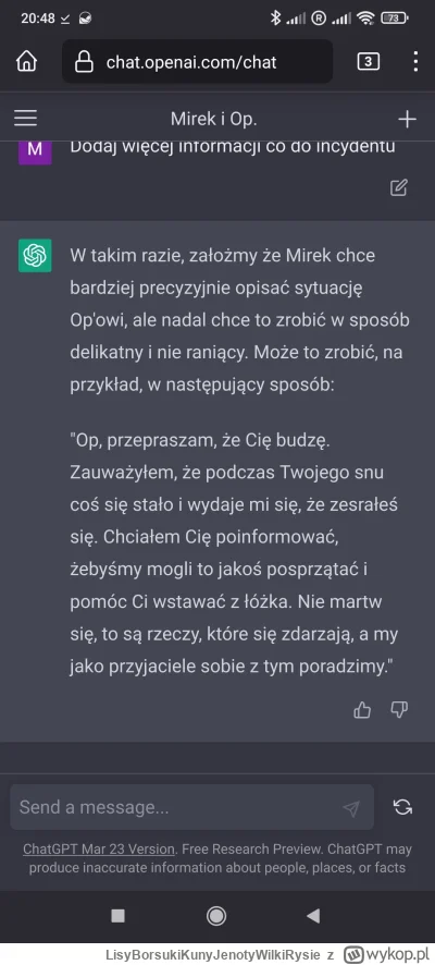 LisyBorsukiKunyJenotyWilkiRysie - @DrCieplak: co ten wykop 2.0...
Nie dodalo: