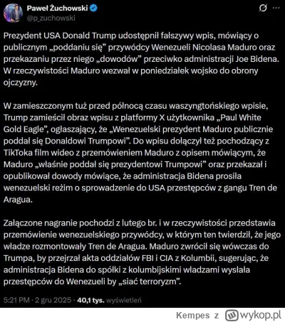 Kempes - #polityka #usa #trump #bekazprawakow #bekazkonfederacji #bekazpisu #heheszki...