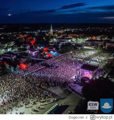 Dogecoin - Tyle osób było na koncercie Tego Typa Mesa w 2023 w Klobudzku. Porównajcie...