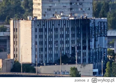zomos - Tymczasem budynek wywiadu Ukrainy.
