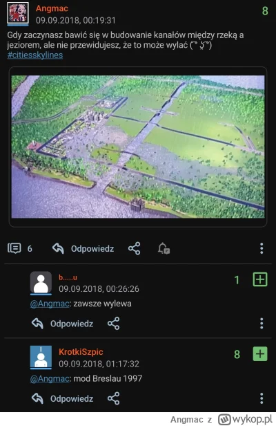 Angmac - Aż przypomniały mi się moje zabawy w Cities Skylines i konkretnie ten wpis 
...