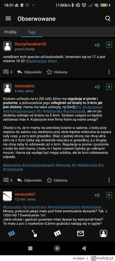 kodijak - @Czlowiek_Ludzki
Tutaj? Nie ma listy, są tylko wpisy.