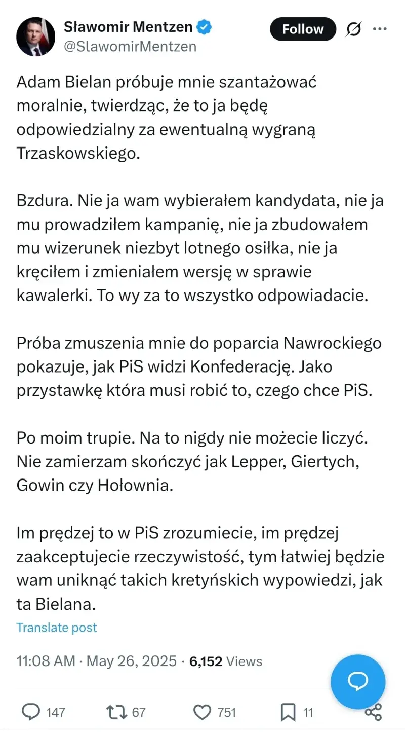 Bujak - @TS_X9: nie sądzę