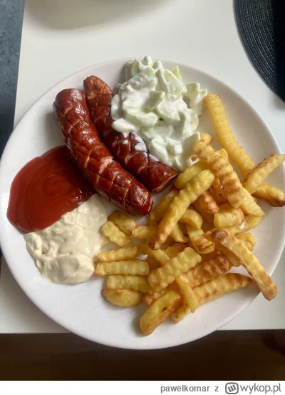 pawelkomar - Taką kolację sobie dziś zrobiłem do meczu. 

#mecz