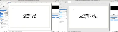 staryhuop0 - #linux #debian #gimp
Gimp na gtk2 wyglądał lepiej.
Interfejs był jakoś t...