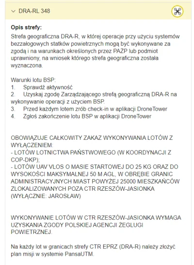 nnm_e - witam droniarzy.

Czy w takiej strefie mogę latać? DRA-RL.. czy to znaczy, że...