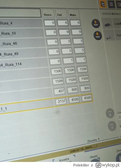 Polskiller - Chwalę się, właśnie zacząłem pracę na laserze CNC i wyciąłem zacną ilość...