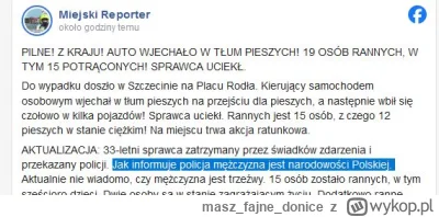 maszfajnedonice - @Brudne_Mysli: Okazało się że Polak. Usuniesz konto? Dumny jesteś z...