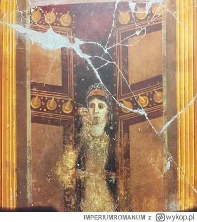 IMPERIUMROMANUM - Kleopatra i jej syn Cezarion na rzymskim fresku

Rzymski fresk odkr...
