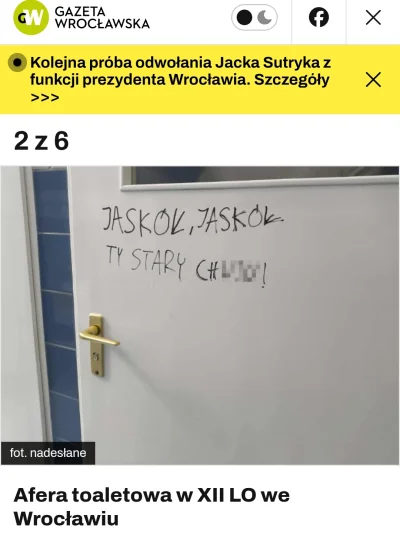 Kowal13 - I oczywiście pozamykał tylko kible dla chłopców. Akurat musiał remontować k...