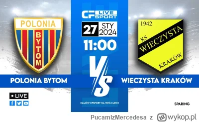 PucamIzMercedesa - #poloniabytom #mecz
Polonia Bytom vs. Wieczysta Kraków