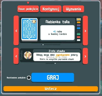 19karol90 - Znowu wróciłem do #balatro Niebieska talia wymaksowana, a teraz zabrałem ...