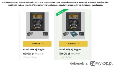 debenek - Zamówiłem w przedsprzedaży książkę "Atari. Więcej Węgla!" na https://wiecej...