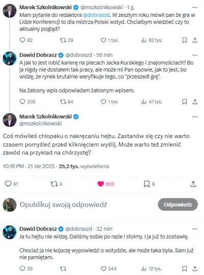 marcelus - Ile jeszcze dajecie Dobraszowi w zawodzie? Imo za rok już go nie będzie, c...