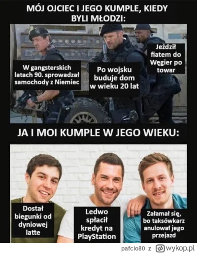 pafcio80 - dzisiejsze pokolenie, bo ktos wjechał na chodnik