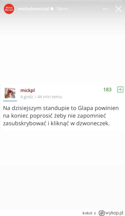 kokol - @mickpl brawo, tygodnik nie wrzucil to na storke