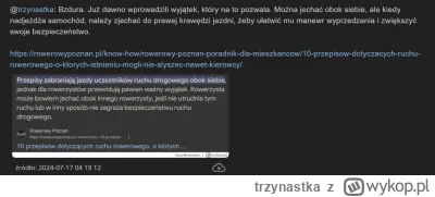 trzynastka - >Po to, że od początku (od pierwszego mojego komentarza w tym wątku) ci ...