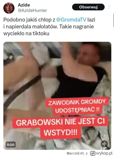 MarcinE45 - A dla ludzi to Natan jest patologią bo wyzywa na konferencjach XDDD
#fame...