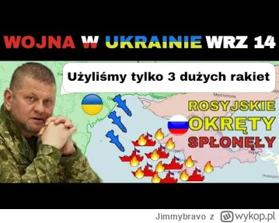 Jimmybravo - 14 WRZ: "Burzysty" Dzień. rosyjska FLOTA ZATOPIONA

#wojna #ukraina #ros...