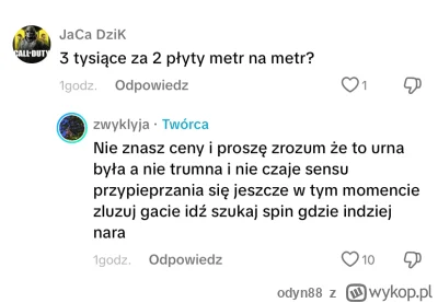 odyn88 - no i dodaje tutaj, że jest ZAKAZ jakiegokolwiek pytania o cenę xd szacunek b...