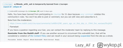 Lazy_AF - #reddit #moderacja
Jeżeli myślicie, że moderacja wykopu jest upośledzona to...