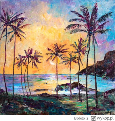 Bobito - #obrazy #sztuka #malarstwo #art

Świt na Hawajach - Natalia Shchip