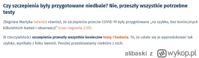 alibaski - Wiarygodność demagoga była zweryfikowana podczas covidu, ten portal twierd...