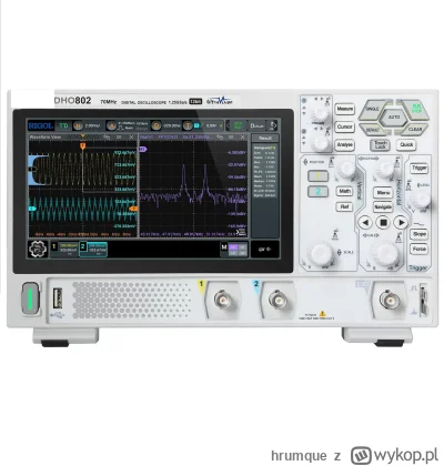 hrumque - Sprzedam #oscyloskop #rigol DHO802 - ten 12bitowy na androidzie, co się go ...