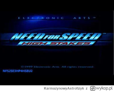 KarmazynowyAstrofizyk - @mszuriam: Do soundtracku z NFS4 temu daleko.