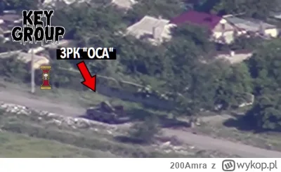 200Amra - Ukraiński dron niszczy kacapski zestaw przeciwlotniczy "Osa"

#ukraina #woj...