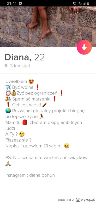 dexterpol - Przypomniał mi sie przypadek jak laska namawiała na piramidę przez Tinder...