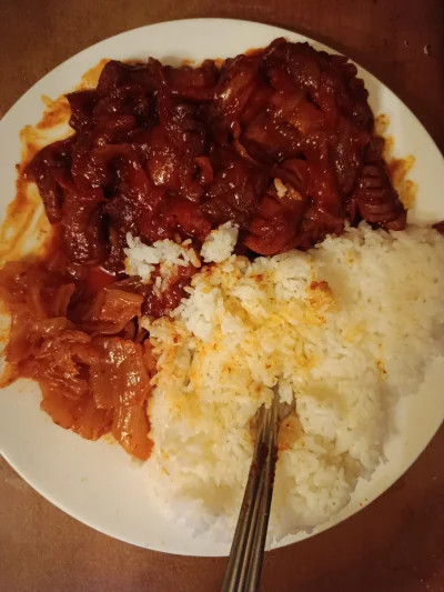 J3bacz2000 - #przegryw dla jego, talerz aż ciężki dla huopa chyba za dużo naraz #codz...