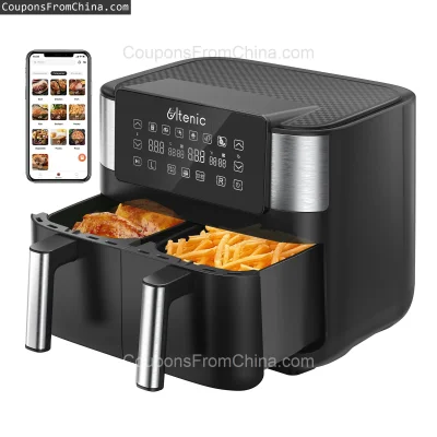 n____S - ❗ Ultenic K20 Dual Zone Air Fryer 8L [EU]
〽️ Cena: 98.99 USD (dotąd najniższ...