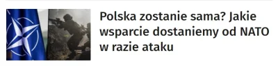 JPRW - >I żeby nie było to uważam że rosja jest zagrożeniem, ale serio nie można już ...