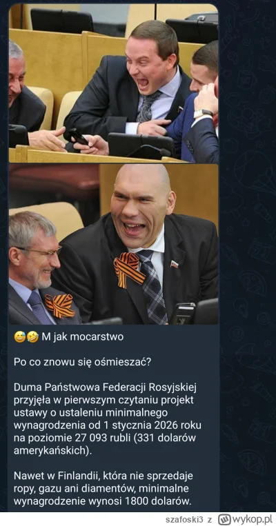 szafoski3 - #ukraina #wojna #rosja 

1200 zł 🤣