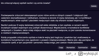 LeP_ - Kto zniszczył więcej szpitali, naziści czy żydzi? Brak jednoznacznej odpowiedz...