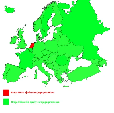 szach-perski - @vZGLSjkzfn: mapa krajów które zjadły swojego premiera. Ku pamięci pol...