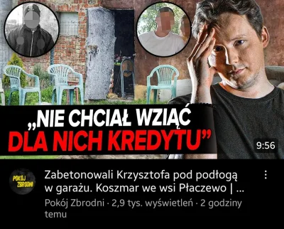 Benjaminex - Przeglądałem główną na YT a tu taka zbieżność, tylko miejscowość nie ta
...