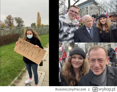 KosmicznyPaczek - Maja Drzewiecka kiedyś i dziś. Kiedyś #pieklokobiet dziś już nie pi...