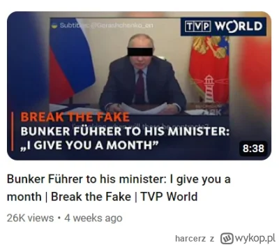 harcerz - @Kanterek: Ha, dobre!
TVP World też się nie patyczkowało: