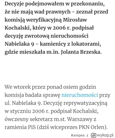 Kempes - @malymiskrzys Jak myślisz, za kogo prezydentury w Warszawie sprawdzano statu...
