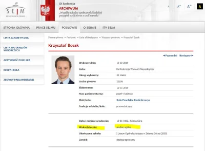 AgentGecko - >Bosak jest znacznie lepszy. Ma wykształcenie techniczne jak i humanisty...