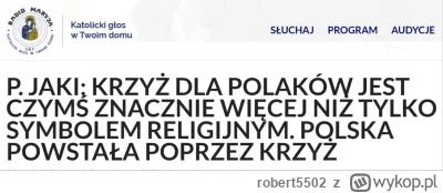 robert5502 - Jestem Polakiem i dla mnie krzyż (drewniany) ma wartość opałową. Natomia...