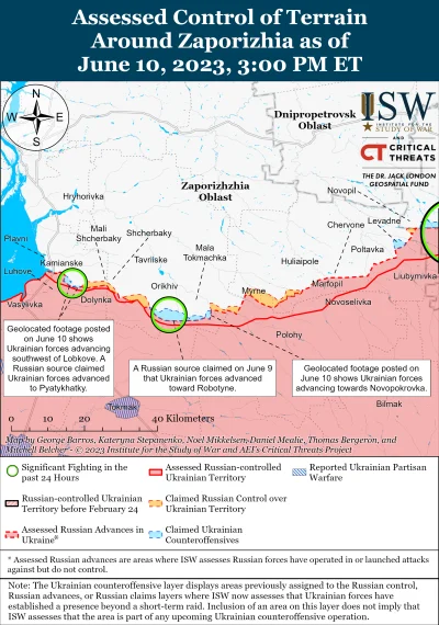 Kagernak - Południowa Ukraina (rosyjski cel: Utrzymać pozycje na linii frontu i zabez...