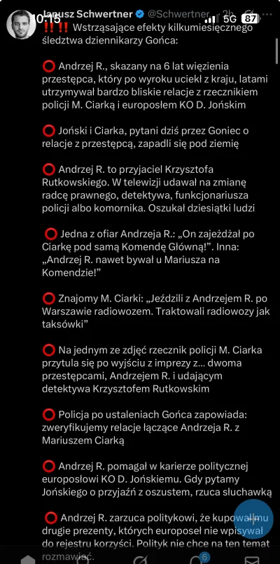 zdradek - Dariusz Joński otrzymywał wieloletnie, bliskie kontakty ze skazanym przestę...