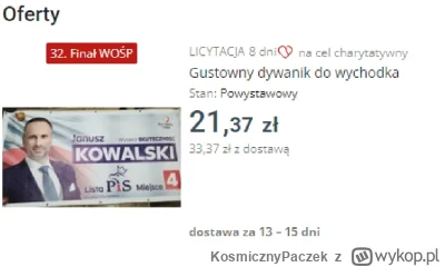 KosmicznyPaczek - #wosp #bekazpisu #sejm #polityka #2137