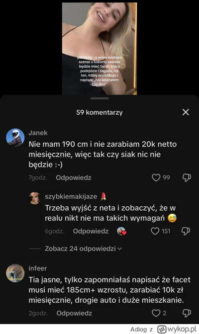 Adiog - Normictwo z tiktoka zaczyna się budzić? xd
#blackpill
#zwiazki
#tinder
#przeg...