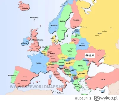 K.....4 - Mapa europy, wersja 2023
#ukraina #heheszki